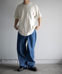 UNIVERSAL OVERALL / UO Back Logo S/S T / バックロゴ半袖Tシャツ
