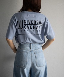 UNIVERSAL OVERALL（ユニバーサルオーバーオール）の「UNIVERSAL OVERALL / UO Back Logo S/S T / バックロゴ半袖Tシャツ（Tシャツ/カットソー）」