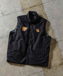STYLISE（スタイライズ）の「【TAION】ジャパンスペシャル リバーシブル ベトジャン刺繍 ダウンベスト / 2カラー [TAION-V09JS-2]（ベスト）」
