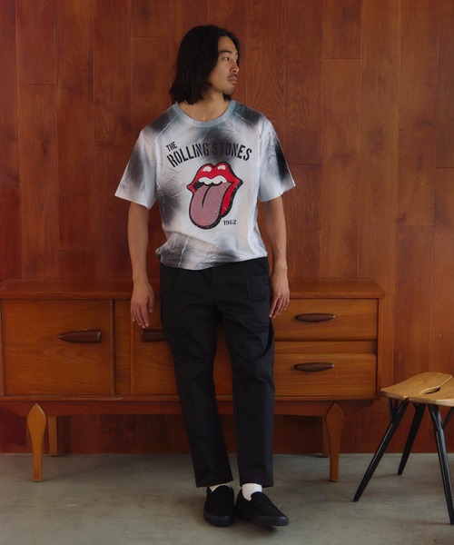 JACKROSE(ジャックローズ)の「B-TRS-切替・ラインストーン・SSTEE(Tシャツ/カットソー・メンズ・カモフラージュ/ホワイト/ブラック・M/L)」の11枚目の写真