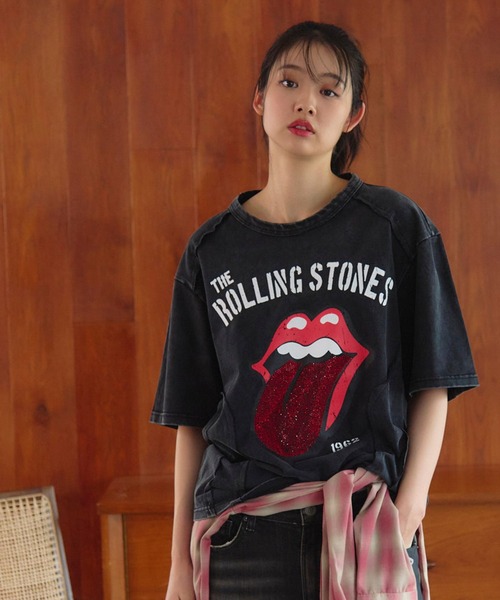 JACKROSE(ジャックローズ)の「B-TRS-切替・ラインストーン・SSTEE(Tシャツ/カットソー・メンズ・カモフラージュ/ホワイト/ブラック・M/L)」の17枚目の写真
