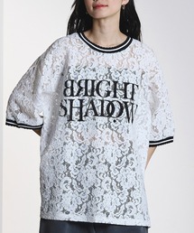 OKIRAKU | (OKIRAKU×ROSEBUD)LACE LOGO TEE(Tシャツ/カットソー)