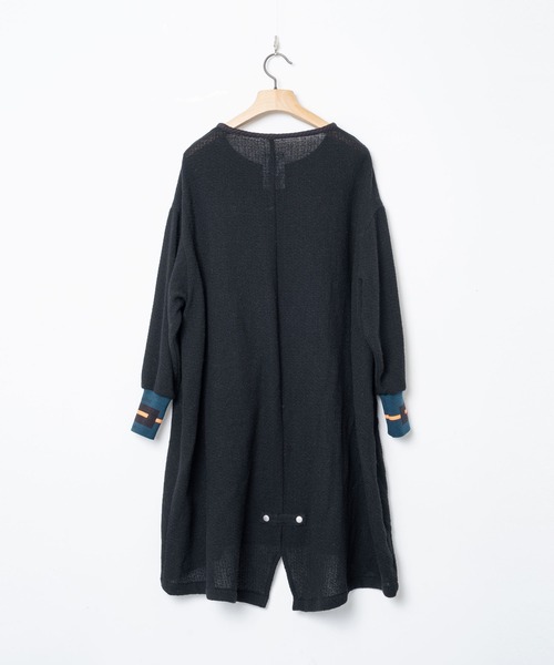 STOF(ストフ)の「STOF/ストフ/Light Wool Mods One-piece(ワンピース・レディース・ブラック/ネイビー・F)」の18枚目の写真