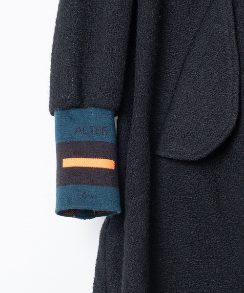 STOF(ストフ)の「STOF/ストフ/Light Wool Mods One-piece(ワンピース・レディース・ブラック/ネイビー・F)」の21枚目の写真