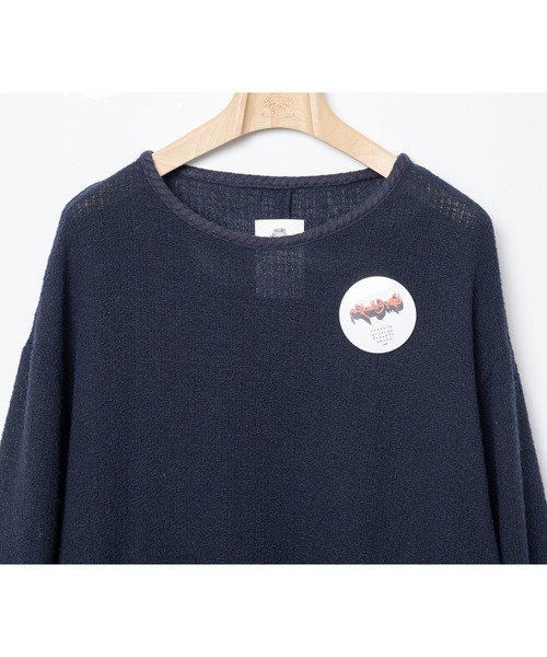 STOF(ストフ)の「STOF/ストフ/Light Wool Mods One-piece(ワンピース・レディース・ブラック/ネイビー・F)」の6枚目の写真