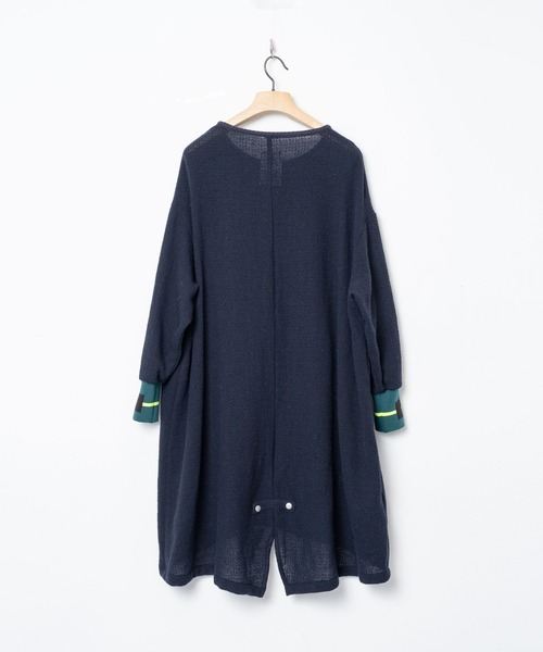 STOF(ストフ)の「STOF/ストフ/Light Wool Mods One-piece(ワンピース・レディース・ブラック/ネイビー・F)」の10枚目の写真