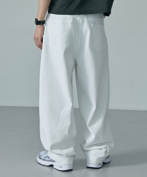 LXT（エルエックスティー）の「エッセンシャルコットンワイドカーブドチノパンツ[ホワイト]（その他パンツ・メンズ・その他・2XL/MEDIUM/LARGE/X-LARGE）」の13枚目の写真