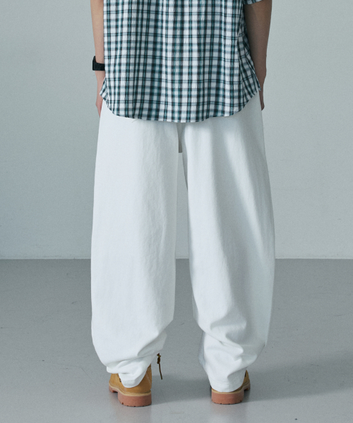 LXT（エルエックスティー）の「エッセンシャルコットンワイドカーブドチノパンツ[ホワイト]（その他パンツ・メンズ・その他・2XL/MEDIUM/LARGE/X-LARGE）」の11枚目の写真