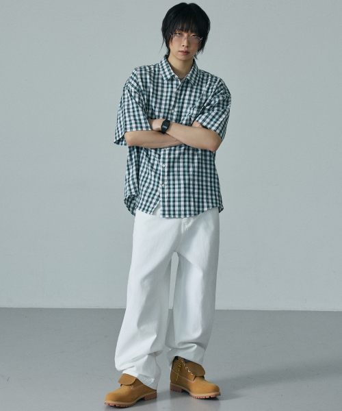 LXT（エルエックスティー）の「エッセンシャルコットンワイドカーブドチノパンツ[ホワイト]（その他パンツ・メンズ・その他・2XL/MEDIUM/LARGE/X-LARGE）」の9枚目の写真