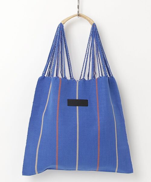 MAISON mou(メゾンムー)の「【Moon Bird/ムーンバード】手織りのハンモックバッグ (L) MBHL010180261(トートバッグ・レディース・イエロー系その他/ブラック/オレンジ系その他/イエロー系その他2/ライトグリーン/ベージュ/イエロー/その他1/その他2/ブラック系その他/ダークベージュ/ピンク/ホワイト系その他2/ホワイト系2/ブラウン/ダークブルー/グリーン/ライトパープル/ダークブラウン/その他4/グレー系その他/ブラック系/ナチュラル/その他3/グレー系その他2・FREE)」の15枚目の写真