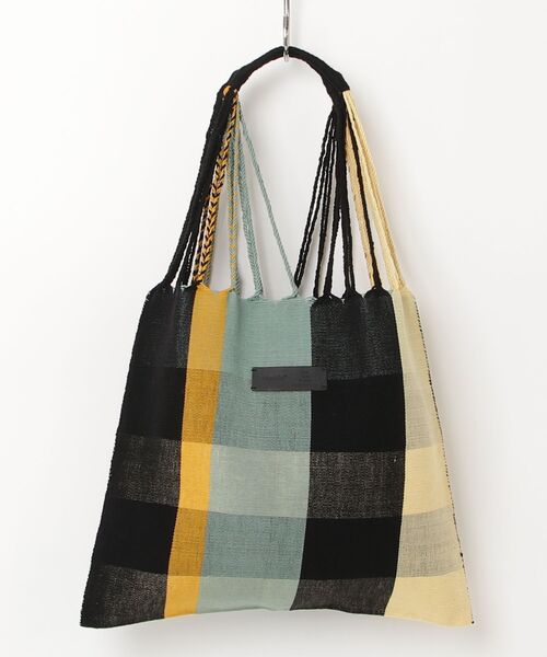 MAISON mou(メゾンムー)の「【Moon Bird/ムーンバード】手織りのハンモックバッグ (L) MBHL010180261(トートバッグ・レディース・イエロー系その他/ブラック/オレンジ系その他/イエロー系その他2/ライトグリーン/ベージュ/イエロー/その他1/その他2/ブラック系その他/ダークベージュ/ピンク/ホワイト系その他2/ホワイト系2/ブラウン/ダークブルー/グリーン/ライトパープル/ダークブラウン/その他4/グレー系その他/ブラック系/ナチュラル/その他3/グレー系その他2・FREE)」の13枚目の写真
