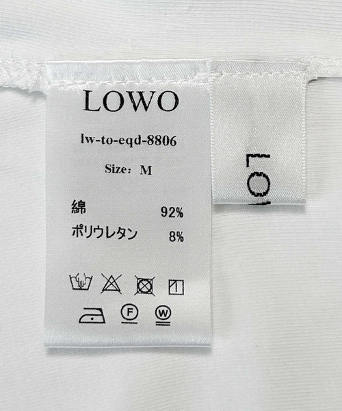 LOWO(ロワ)の「【M~4L展開】伸縮性あり / 首元を美しく見せる大人のデコルテタンクトップ(タンクトップ・レディース・ホワイト/ブラック・3L/2L/4L/L/M)」の15枚目の写真