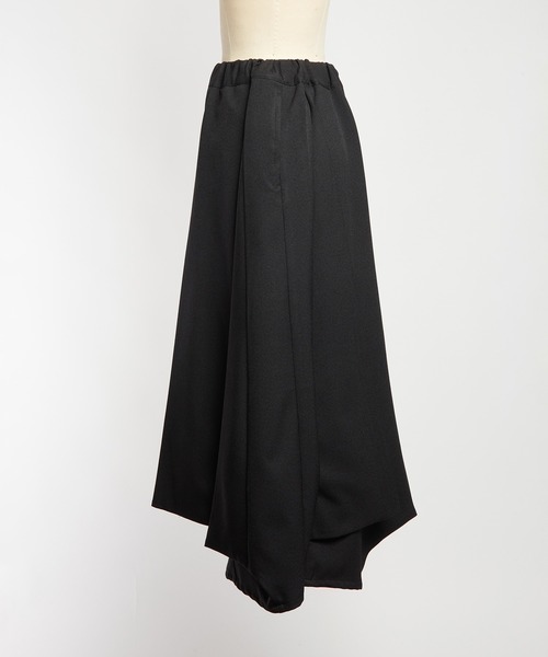 gomme(ゴム)の「ウーリーライクスカートパンツ(その他パンツ・レディース・チャコールグレー/ブラック/カーキ・MEDIUM)」の17枚目の写真