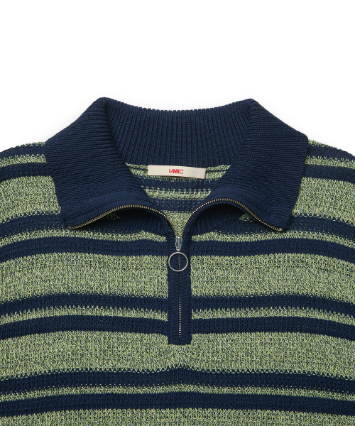 MMIC（エムエムアイシー）の「HUSTLER HALF ZIP (GREEN)（ニット/セーター・メンズ・その他・LARGE/MEDIUM）」の3枚目の写真