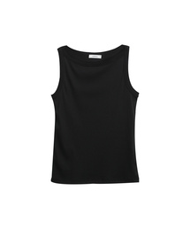 Boat neck sleeveless top_5 Colors