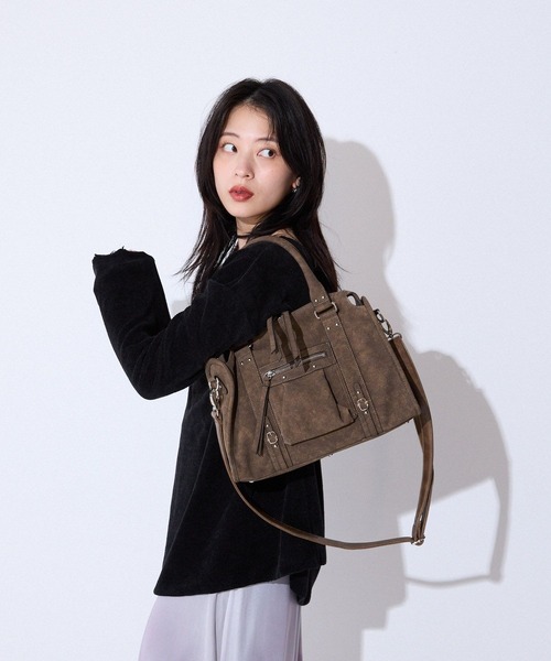 ボストンバッグ jeanasis バッグ セール ブランド古着 2WAYバッグ 