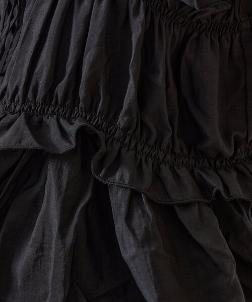 goocy(グーシー)の「前後2WAYシャーリングトップス(シャツ/ブラウス・レディース・アイボリー/ブラウン/ブラック・FREE)」の18枚目の写真