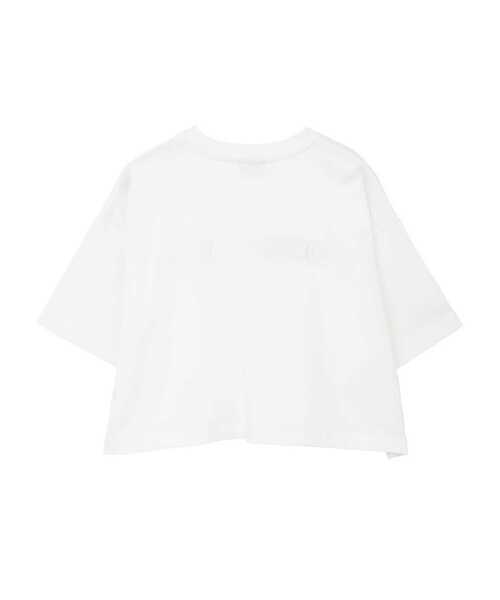 CONVERSE TOKYO（コンバーストウキョウ）の「BUBBLE LOGO CROPPED TEE（Tシャツ/カットソー・レディース・ブラック/ミント/ホワイト・FREE）」の18枚目の写真