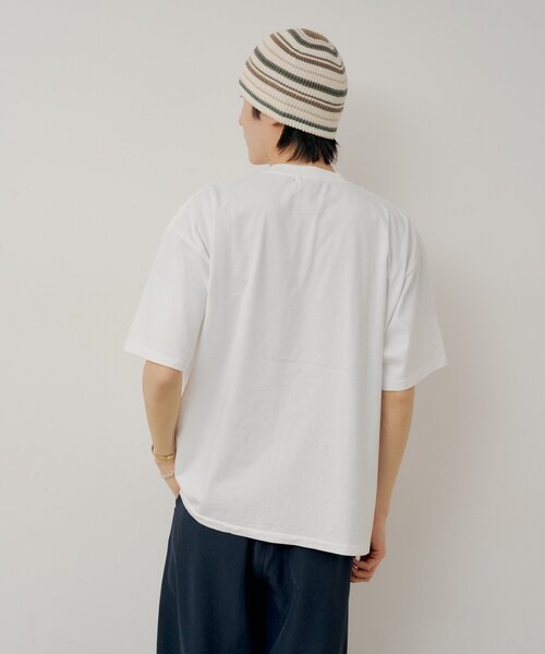 Kastane(カスタネ)の「【UNISEX】ニットメトロハット(ハット・レディース・ネイビー/ホワイト/ブラック・FREE)」の14枚目の写真
