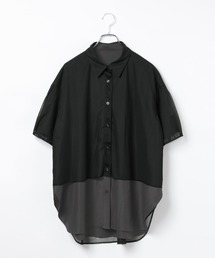 レースドッキングZIPプルオーバー 771108（Tシャツ/カットソー
