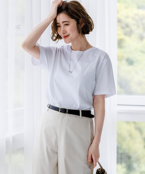 セール】シルキータッチ ベーシック Tシャツ（Tシャツ/カットソー