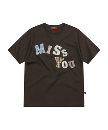 Miss You T-shirts Dark Brown