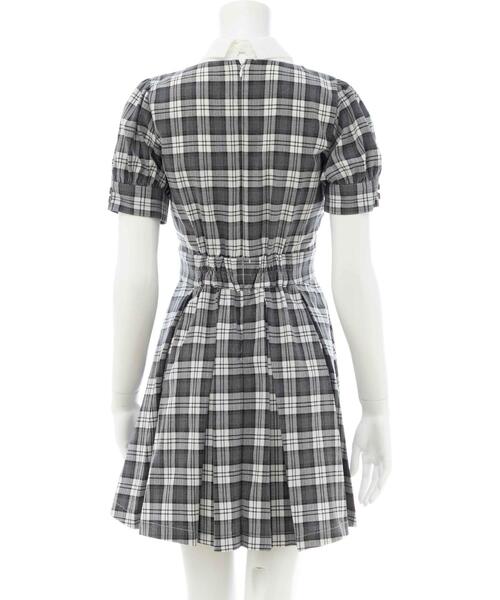 INGNI(イング)の「【WEB限定】チェック柄シャツドッキングプリーツミニワンピース(ワンピース・レディース・グレー系8/ブラウン系その他2・M)」の11枚目の写真