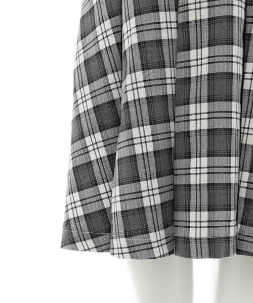 INGNI(イング)の「【WEB限定】チェック柄シャツドッキングプリーツミニワンピース(ワンピース・レディース・グレー系8/ブラウン系その他2・M)」の14枚目の写真