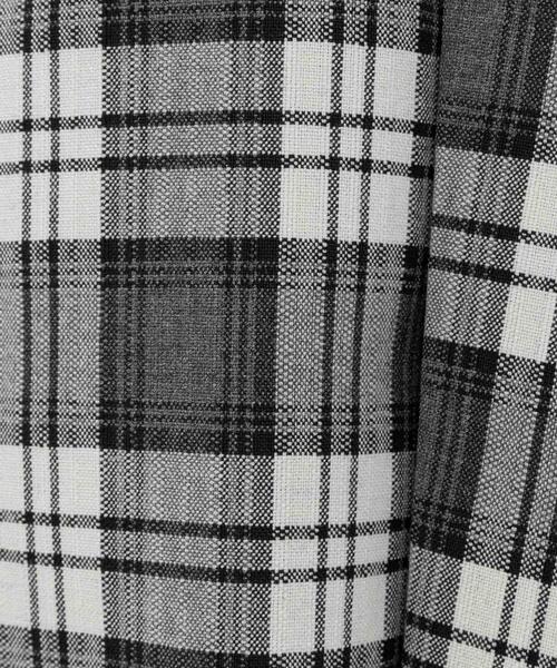 INGNI(イング)の「【WEB限定】チェック柄シャツドッキングプリーツミニワンピース(ワンピース・レディース・グレー系8/ブラウン系その他2・M)」の17枚目の写真