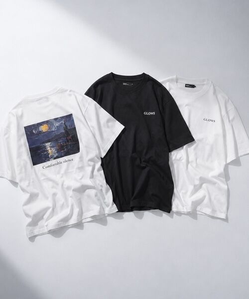 CRAFT STANDARD BOUTIQUE(クラフトスタンダードブティック)の「度詰め天竺プリントT(Tシャツ/カットソー・メンズ・ブラック/ホワイト・M/L/LL)」の15枚目の写真
