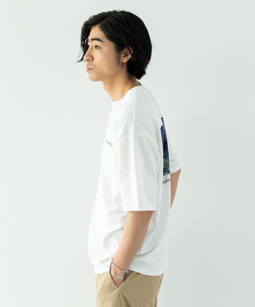 CRAFT STANDARD BOUTIQUE(クラフトスタンダードブティック)の「度詰め天竺プリントT(Tシャツ/カットソー・メンズ・ブラック/ホワイト・M/L/LL)」の13枚目の写真