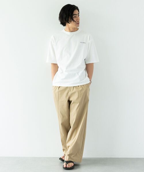 CRAFT STANDARD BOUTIQUE(クラフトスタンダードブティック)の「度詰め天竺プリントT(Tシャツ/カットソー・メンズ・ブラック/ホワイト・M/L/LL)」の11枚目の写真