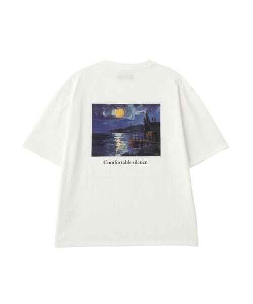 CRAFT STANDARD BOUTIQUE(クラフトスタンダードブティック)の「度詰め天竺プリントT(Tシャツ/カットソー・メンズ・ブラック/ホワイト・M/L/LL)」の6枚目の写真