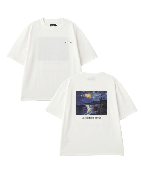 CRAFT STANDARD BOUTIQUE(クラフトスタンダードブティック)の「度詰め天竺プリントT(Tシャツ/カットソー・メンズ・ブラック/ホワイト・M/L/LL)」の21枚目の写真