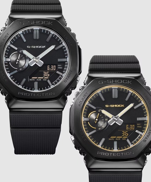 G-SHOCK(ジーショック)の「G-SHOCK/ジーショック 腕時計 "LUXE BLACK" GM-2100LXB-1A9J(アナログ腕時計・メンズ・ブラック×ゴールド・FREE)」の8枚目の写真