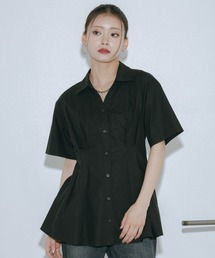 ウエストタックシャツショートスリーブ