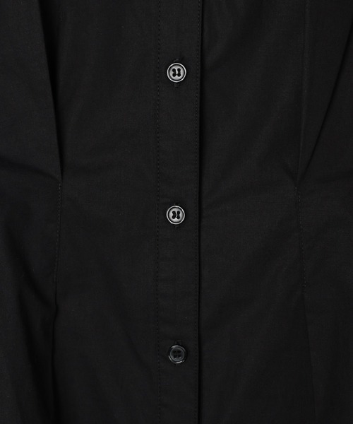 PAGEBOY(ページボーイ)の「ウエストタックシャツショートスリーブ(シャツ/ブラウス・レディース・ブルー系その他/ブラック・FREE)」の17枚目の写真