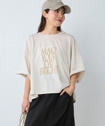 MICA&DEAL | ロゴプリントクロップドTシャツ(Tシャツ/カットソー)