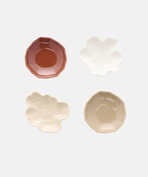 marimekko（マリメッコ）の「Unikko&Kivet / Shape Plate 4pcs（食器）」