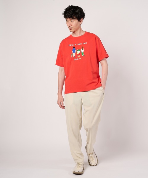 Arnold Palmer(アーノルドパーマー)の「シェア アート柄 グラフィック Tシャツ(Tシャツ/カットソー・レディース・ホワイト/レッド/ネイビー・M/XS/L/S/LL)」の15枚目の写真