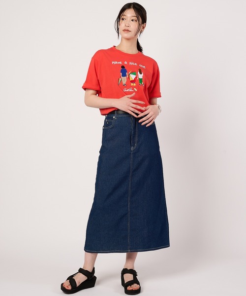 Arnold Palmer(アーノルドパーマー)の「シェア アート柄 グラフィック Tシャツ(Tシャツ/カットソー・レディース・ホワイト/レッド/ネイビー・M/XS/L/S/LL)」の13枚目の写真