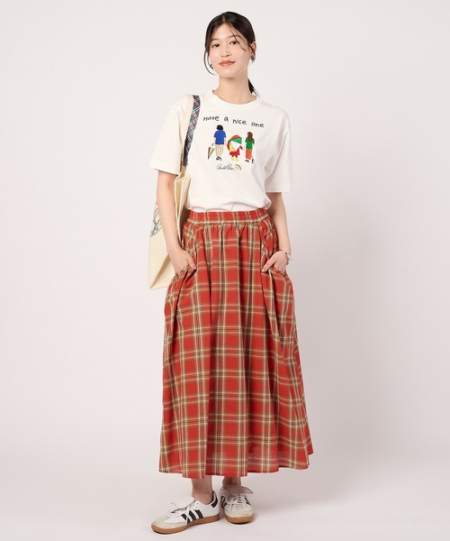 Arnold Palmer(アーノルドパーマー)の「シェア アート柄 グラフィック Tシャツ(Tシャツ/カットソー・レディース・ホワイト/レッド/ネイビー・M/XS/L/S/LL)」の7枚目の写真