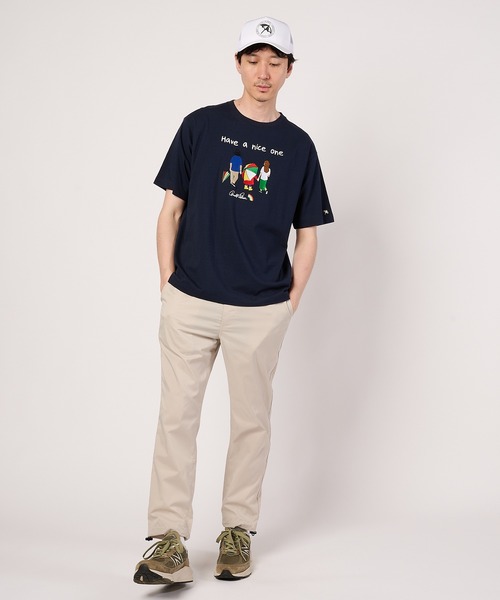 Arnold Palmer(アーノルドパーマー)の「シェア アート柄 グラフィック Tシャツ(Tシャツ/カットソー・レディース・ホワイト/レッド/ネイビー・M/XS/L/S/LL)」の11枚目の写真