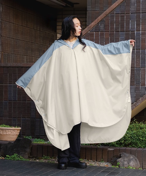 切り継ぎレインポンチョ Wpc.（レインコート/ポンチョ）｜Wpc
