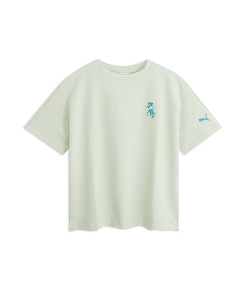 PUMA(プーマ)の「PUMA プーマ ウィメンズ ESS エレベーテッド MX ベビー TR 半袖 Tシャツ(Tシャツ/カットソー・レディース・ホワイト/オフホワイト/ブラック・MEDIUM/SMALL/X-LARGE/LARGE)」の6枚目の写真