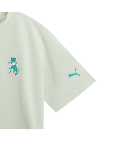PUMA(プーマ)の「PUMA プーマ ウィメンズ ESS エレベーテッド MX ベビー TR 半袖 Tシャツ(Tシャツ/カットソー・レディース・ホワイト/オフホワイト/ブラック・MEDIUM/SMALL/X-LARGE/LARGE)」の8枚目の写真
