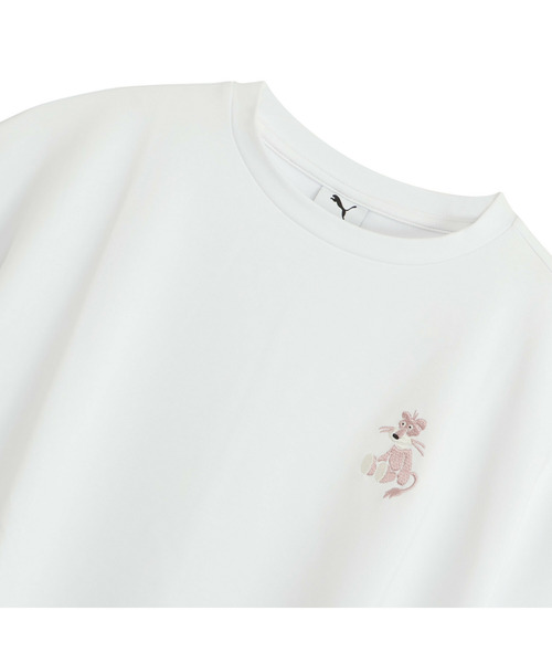 PUMA(プーマ)の「PUMA プーマ ウィメンズ ESS エレベーテッド MX ベビー TR 半袖 Tシャツ(Tシャツ/カットソー・レディース・ホワイト/オフホワイト/ブラック・MEDIUM/SMALL/X-LARGE/LARGE)」の21枚目の写真