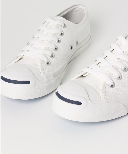 CONVERSE（コンバース）の「【CONVERSE】JACK PURCELL（スニーカー・レディース・ホワイト/ネイビー・24.5cm/23.5cm/24）」の8枚目の写真