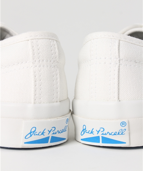 CONVERSE（コンバース）の「【CONVERSE】JACK PURCELL（スニーカー・レディース・ホワイト/ネイビー・24.5cm/23.5cm/24）」の3枚目の写真
