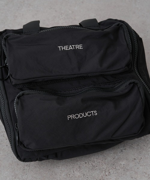 THEATRE PRODUCTS(シアタープロダクツ)の「【THEATRE PRODUCTS】VERTICAL M(ショルダーバッグ・レディース・ブラウン/ブラック・FREE)」の12枚目の写真